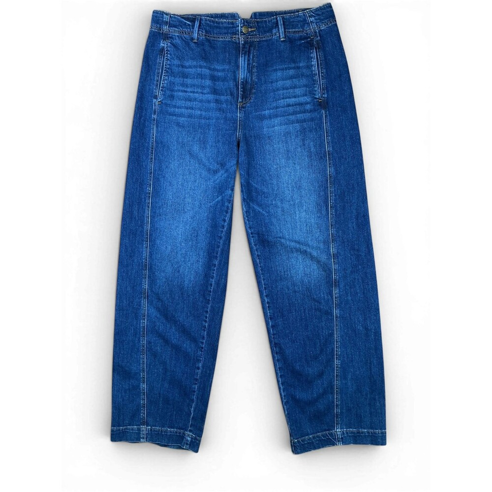 Driftwood Womens JOAN Jeans for Sundance Catalog sz 32x31.5 Pintuck Slant Pocket